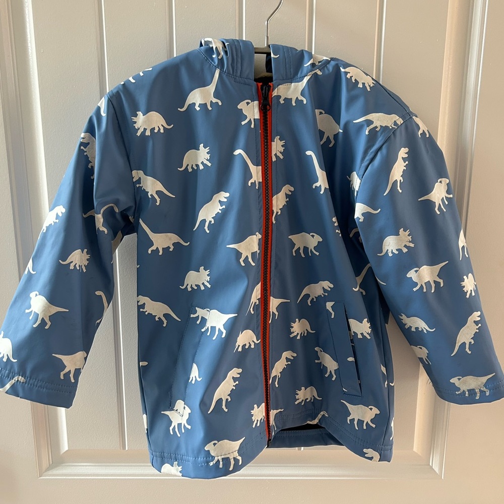 Hatley kids color changing rain coat